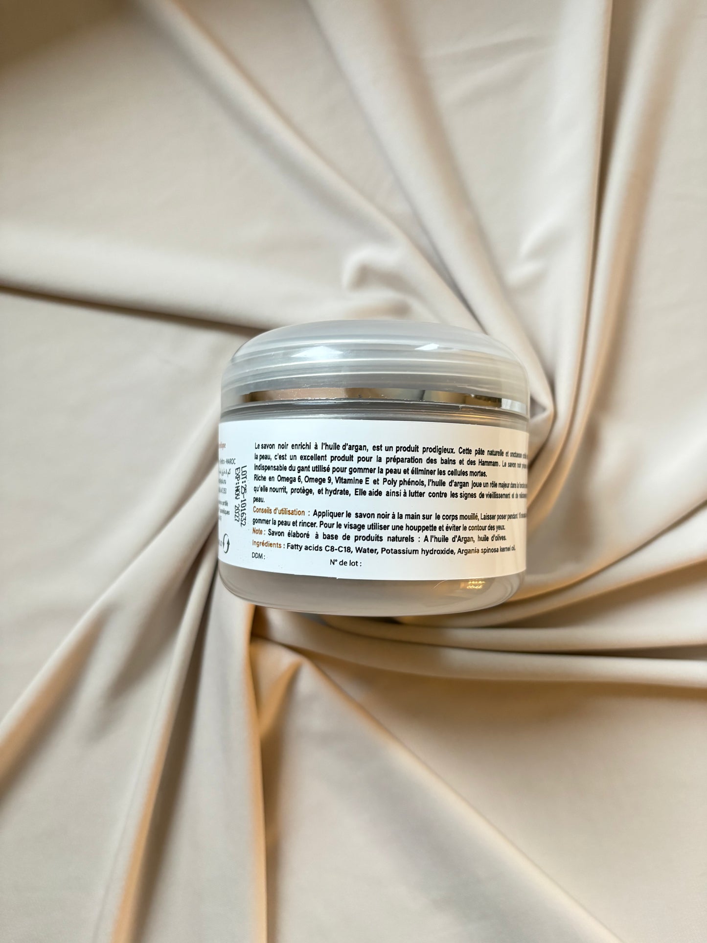 Savon Noir Beldi mit Arganöl – Traditionelle schwarze Seife aus Marokko