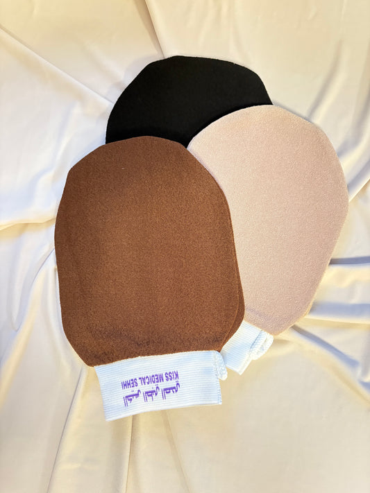 Kessa Handschuh – Traditioneller Hammam-Peelinghandschuh